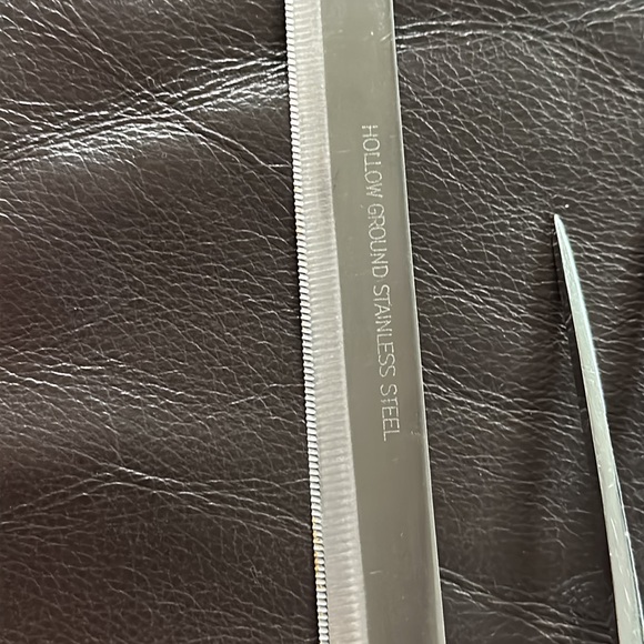 Set Of Two Sheffield England Stainless Steel Hollow Ground Knife And Fork 🍴 - Picture 3 of 5